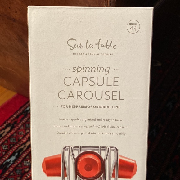 SurLaTable spinning carousel for Nespresso original line capsules - Picture 2 of 6